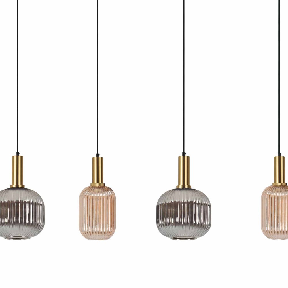 Candeeiro retangular de 4 luzes Glory Mix - Venda online de mobiliário