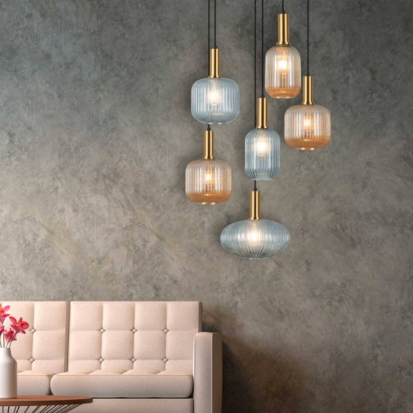 Candeeiro de 6 luzes Glory Mix -Venda Moveis Online 2