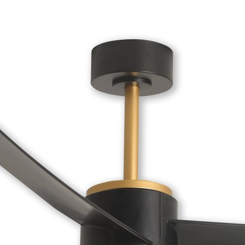 VENTILADOR LED BOREAS 18W 3 PALAS MOTOR DC NEGRO