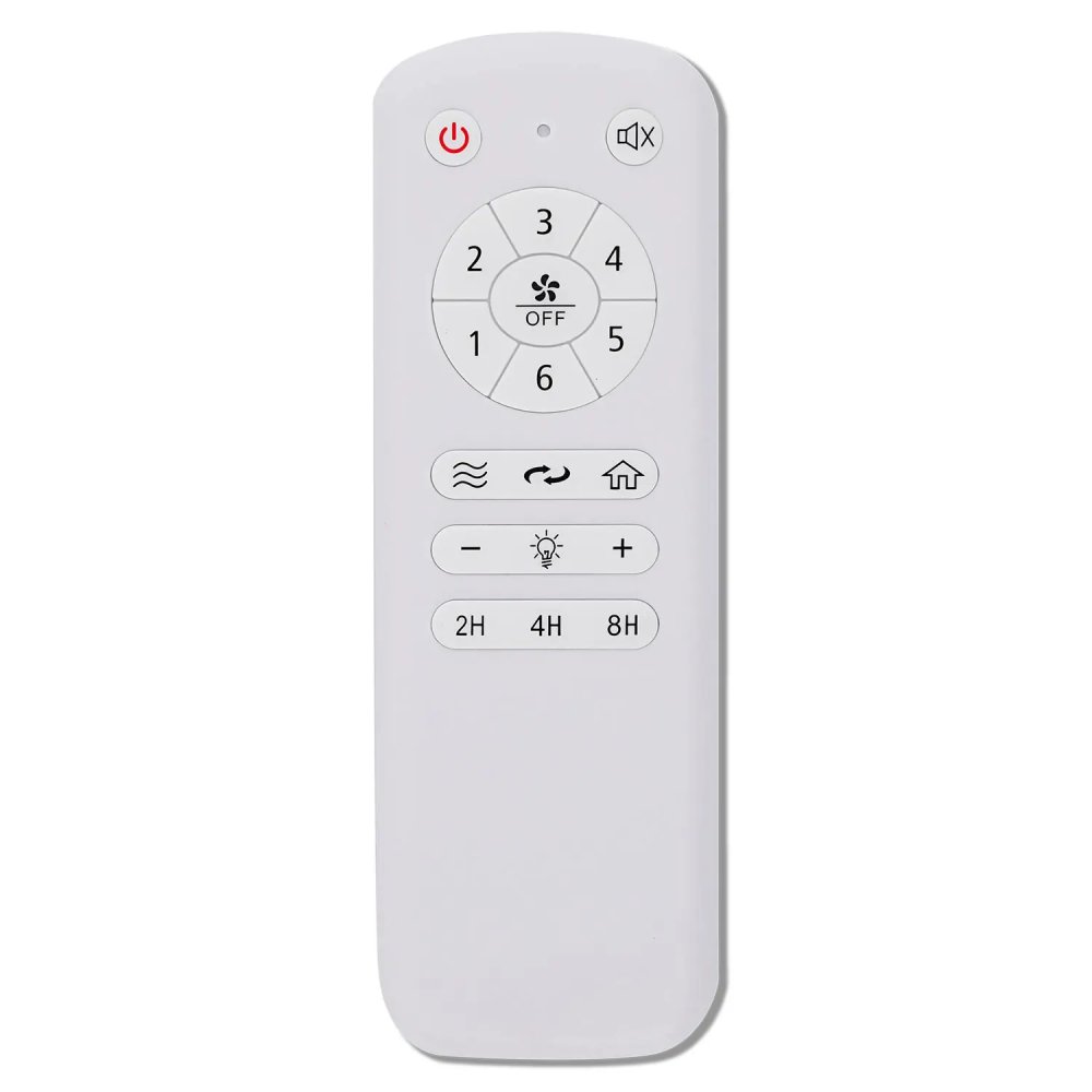 VENTILADOR LED BOREAS 18W 3 PALAS MOTOR DC BLANCO