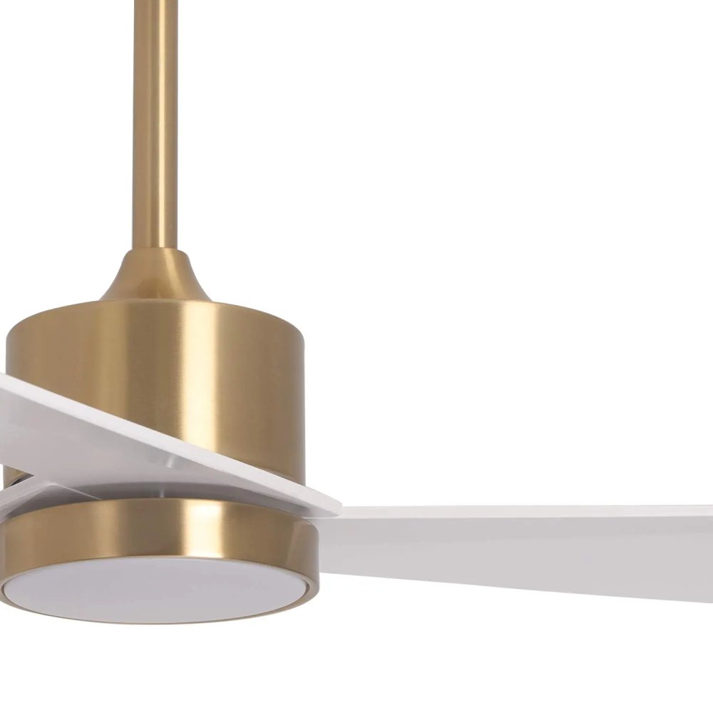 ventoinha led 18 w 3 pás airevo branco dourado | UKUKHOME