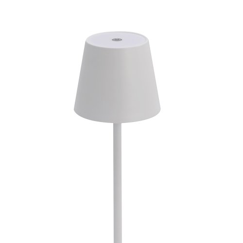 Candeeiro LED Emei Branco – Recarregável, Portátil e Elegante