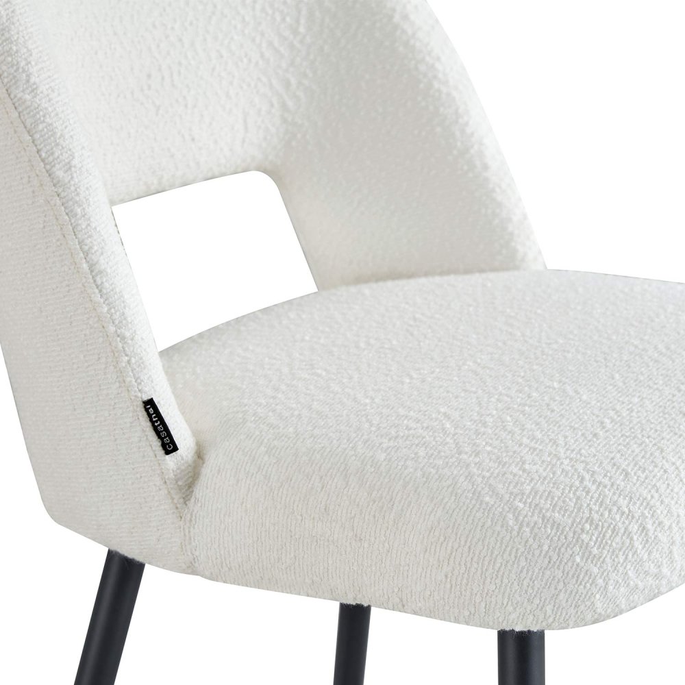 Banco alto Nanna Black Areia – Design moderno e conforto intemporal
