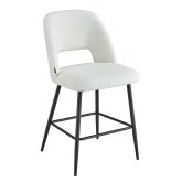 Banco alto Nanna Black Areia – Design moderno e conforto intemporal