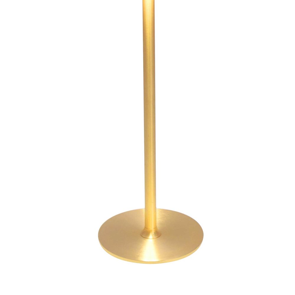 Candeeiro LED Emei dourado – Recarregável, Portátil e Elegante