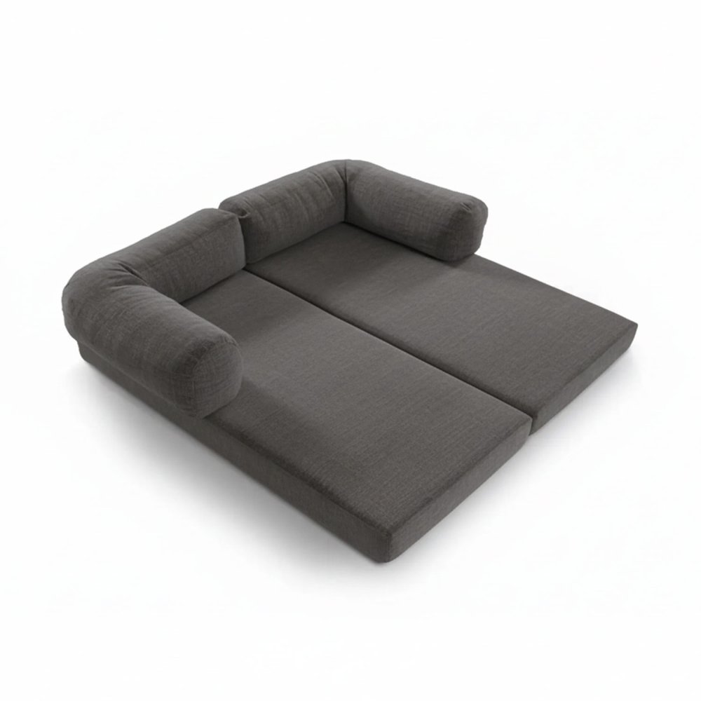 Sofá Belair Antracite | Sofá ecológico e elegante com capas removíveis – UKUKHOME