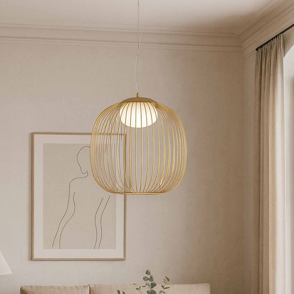 Candeeiro de Teto Led Eridan color Dorado - Iluminação de teto LED - UKUKHOME.com