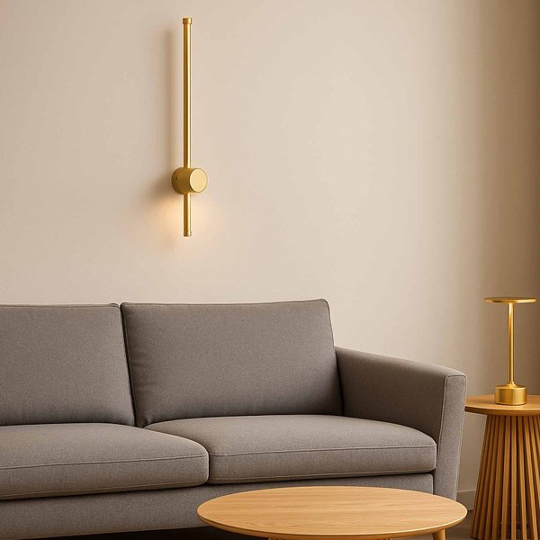 Aplique LED Dorado 60Cm Lenux - Aplique LED - UKUKHOME.com