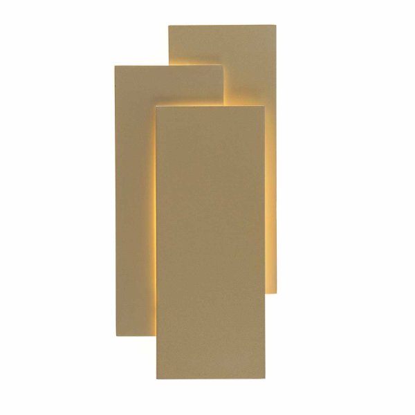 Aplique LED Decorativo Dorado Onyx - Aplique LED - UKUKHOME.com 2