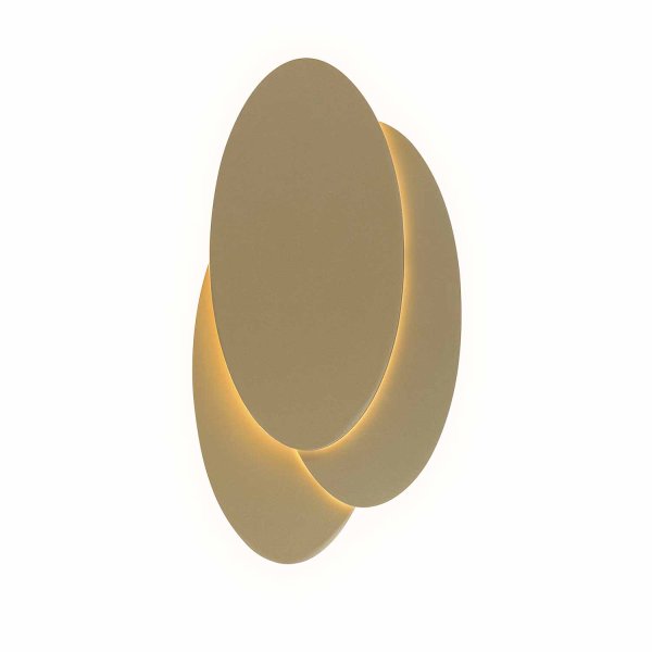 Aplique LED Decorativo Dorado Rumy - Aplique LED - UKUKHOME.com 2