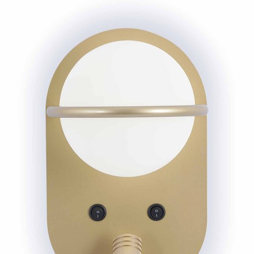 Aplique LED Decorativo Dorado Astron - Aplique LED - UKUKHOME.com