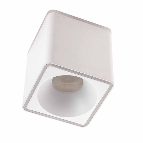 Foco Led de Superficie Cuadrado Ø12Cm color Blanco Rouk - Foco LED de superfície - UKUKHOME.com
