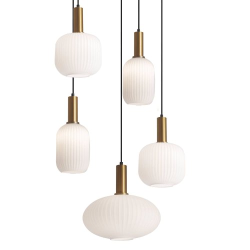 Candeeiro de Teto 5 Luces Bruma - Iluminação de teto LED - UKUKHOME.com