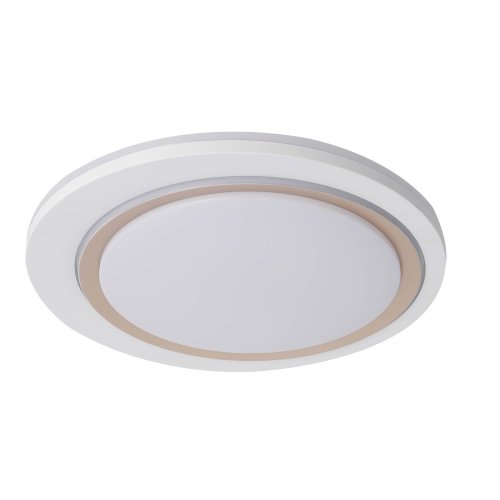 Plafon LED Regulable 35W Ø37Cm color Blanco y Dorado Bakar - Iluminação de teto LED - UKUKHOME.com