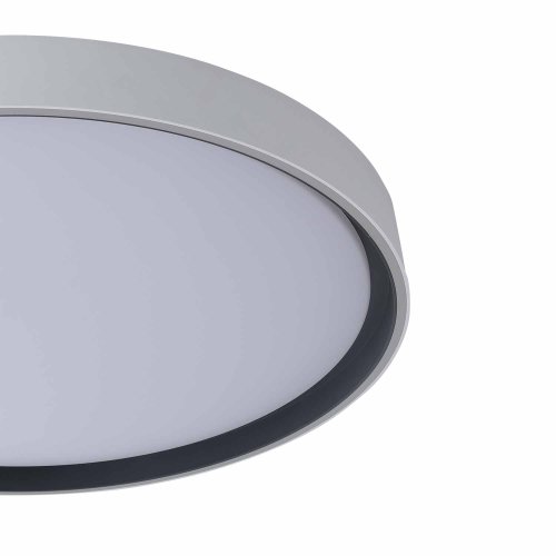 Plafon LED Regulable 106W Ø78Cm color Blanco y Negro Lorens - Iluminação de teto LED - UKUKHOME.com