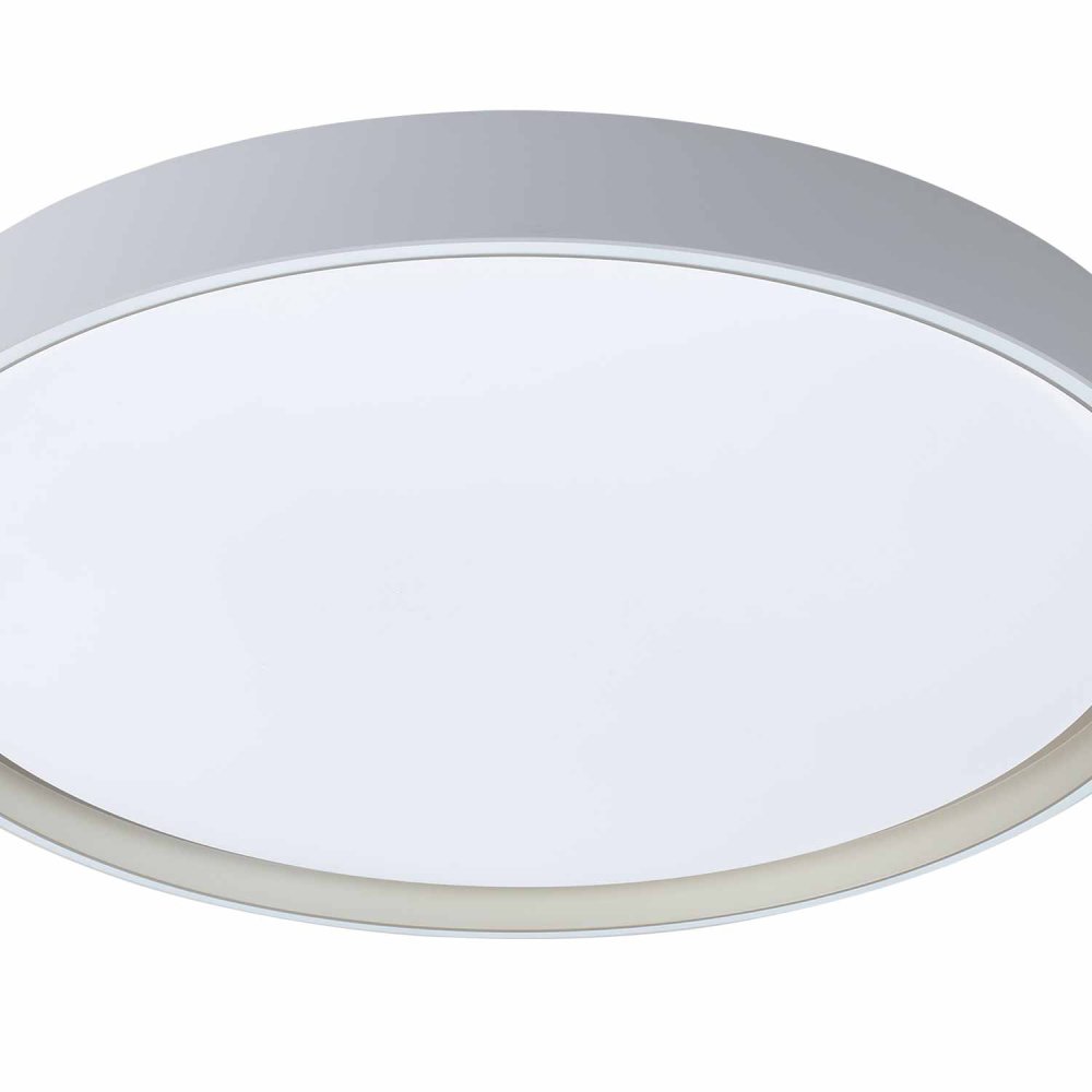 Plafon LED Regulable 106W Ø78Cm color Blanco y Dorado Lorens - Iluminação de teto LED - UKUKHOME.com