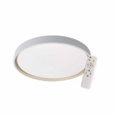 Plafon LED Regulable 68W Ø59Cm color Blanco y Dorado Lorens - Iluminação de teto LED - UKUKHOME.com