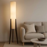 Candeeiro de Pé Mayan Madera color Caoba - Candeeiro de pé - UKUKHOME.com