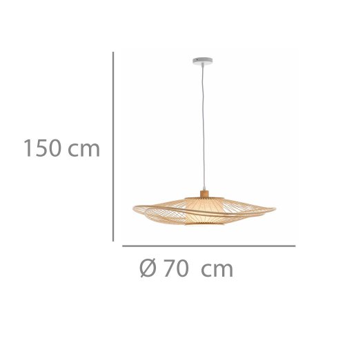 Candeeiro Suspenso Ailen Ø70Cm - Candeeiro suspenso - UKUKHOME.com