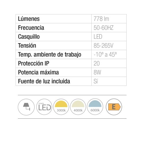 Aplique LED Decorativo Negro Rumy - Aplique LED - UKUKHOME.com