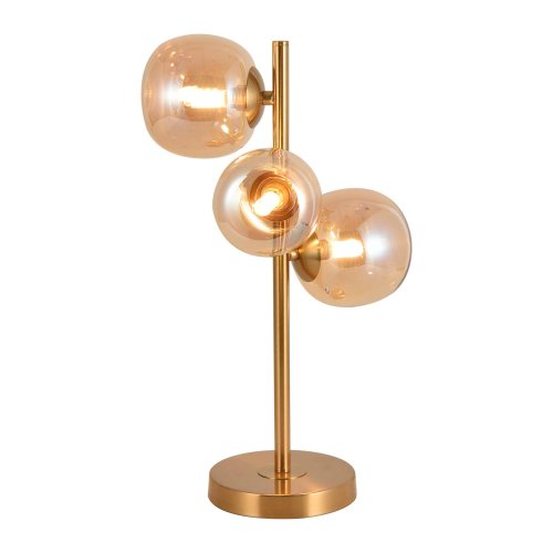 CANDEEIRO DE MESA 3 LUZES OKO ÂMBAR | Ukukhome