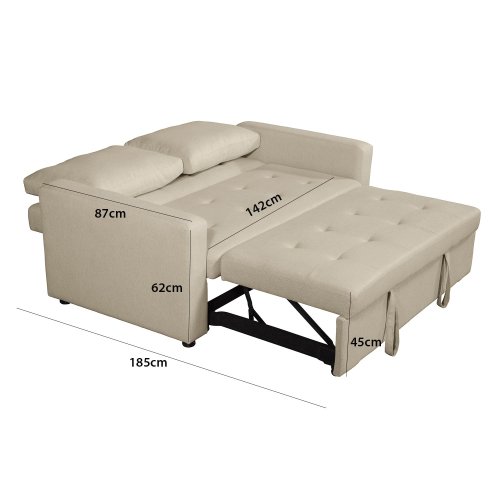 Sofá-cama Atelier | Design moderno e funcional | Ukukhome