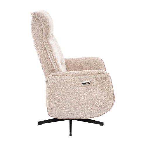 Poltrona Fred Relax Elétrico Areia - Poltrona reclinável elétrica de design – UKUKHOME.COM
