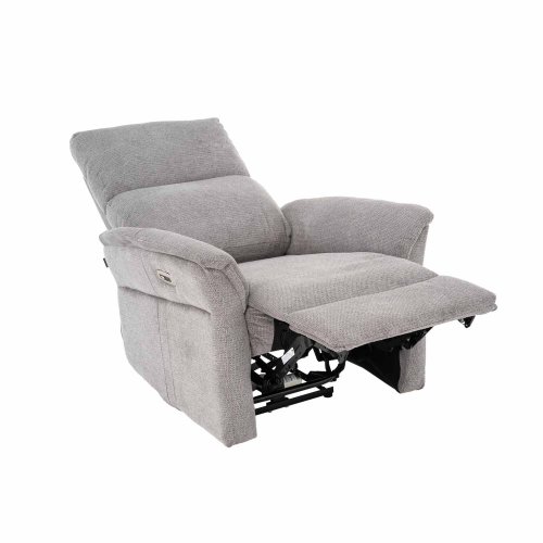 Poltrona Suri Relax Elétrico Cinza - Poltrona reclinável elétrica de design – UKUKHOME.COM