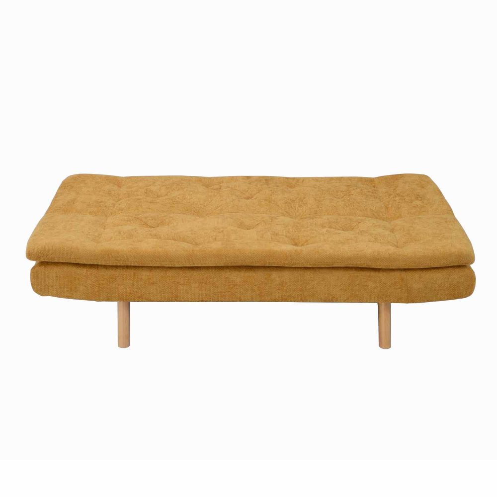 Sofá-cama Atlas Mostarda com design atual | Ukukhome