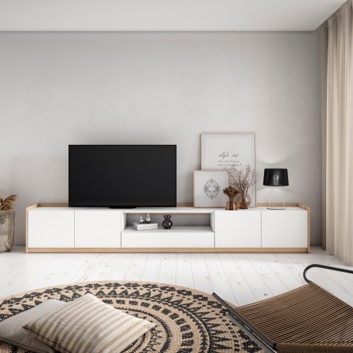 Móvel TV 310cm Arrumação TV 80" | Ukukhome