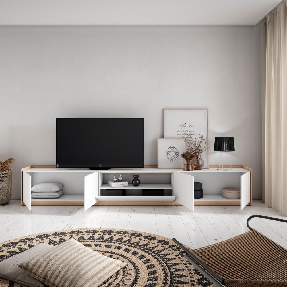 Móvel TV 310cm Arrumação TV 80" | Ukukhome