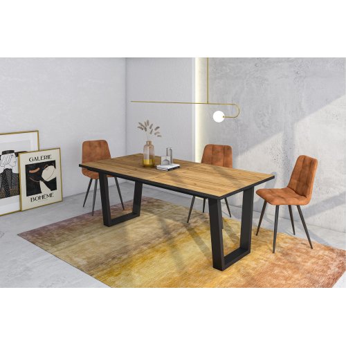 Mesa Jantar 194cm 10 Pessoas Industrial | Ukukhome